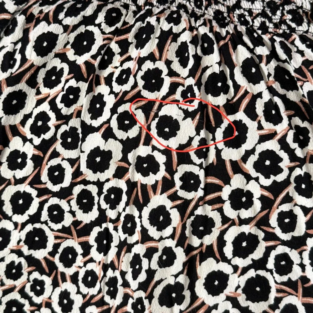 Diane von Furstenberg for Target Floral Smocked Dress Toddler 2T Girls Bow